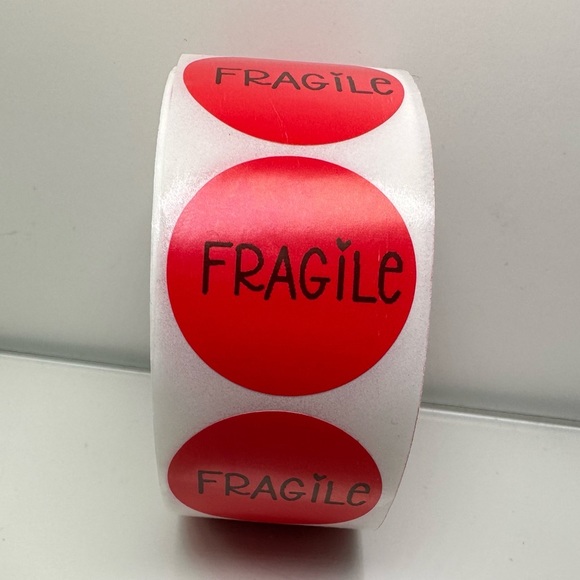 100 Fragile Stickers | packaging sticker NEW​ - Picture 6 of 9